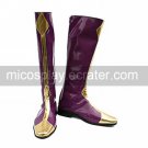 Cosplay Boots Inspired by Code Geass-Zero Dark Purple