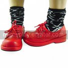 Handmade Red PU Leather 4cm Platform Sweet Lolita Shoes