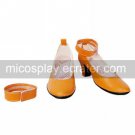 Cosplay Shoes Inspired by Sailor Moon Venus Minako Aino Orange