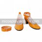 Cosplay Shoes Inspired by Sailor Moon Venus Minako Aino Orange