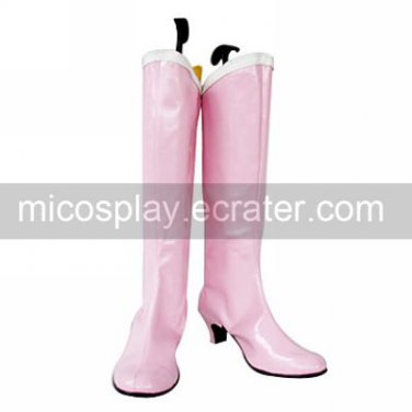Cosplay Boots Inspired by Sailor Moon Small Lady Chibi Usa Pink