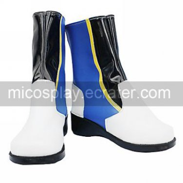 Cosplay Boots Inspired by Vocaloid-Kaito Blue