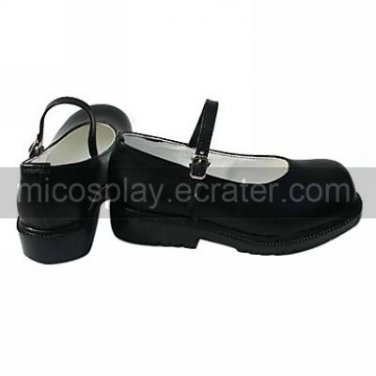 Cosplay Shoes Inspired by Inu X Boku Secret Service Shirakiin Ririchiyo Black