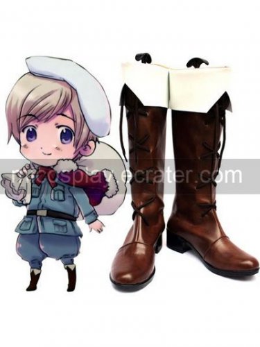 Axis Powers Hetalia Finland Imitated Leather Cosplay Shoes