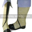 Beige Tales of Vesperia Yuri Lowell Round Toe PU Lolita Boots