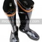 Black 1 12 Heel Chester Stoddart Ys The Oath in Felghana Faux Leather