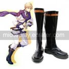 Black 1 12 Heel Chester Stoddart Ys The Oath in Felghana Faux Leather Cosplay Shoes