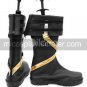 Black 1 12 Heel Lloyd The Legend of Heroes Faux Leather Cosplay Shoes