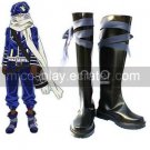 Black 1 12 Heel Tegami Bachi Noval Faux Leather Cosplay Shoes