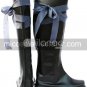 Black 1 12 Heel Tegami Bachi Noval Faux Leather Cosplay Shoes
