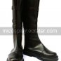 Black 1 35'' Heel Faux Leather Cosplay Shoes