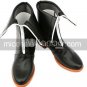 Black 2 Heel Ookami-san to Shichinin no Nakama-tachi Faux Leather Cosplay Shoes