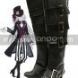 Black 3 12 Heel Kuroshitsuji UnderTaker Faux Leather Cosplay Shoes