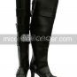 Black 3 12 Heel Kuroshitsuji UnderTaker Faux Leather Cosplay Shoes