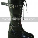Black Axis Powers Hetalia Prussia Gilbert Beilschmidt PU Lolita Boots