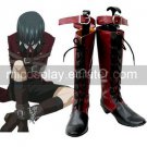 Black Butler Ciel Imitated Leather Rubber Cosplay Boots