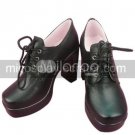 Black Butler Ciel Imitated Leather Rubber Cosplay Shoes