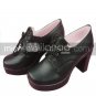 Black Butler Ciel Imitated Leather Rubber Cosplay Shoes