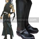 Black Hakuouki 1 35'' Heel Faux Leather Cosplay Shoes