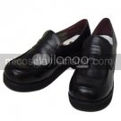 Black Neon Genesis Evangelion Asuka PU Lolita Shoes