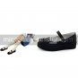 Black Neon Genesis Evangelion Ayanami Rei PU Lolita Shoes