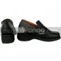 Black Students Imitated Leather Rubber Cosplay Shoes