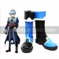 Blue 1 35'' Heel Morichika Rinnosuke Faux Leather Cosplay Shoes