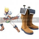 Brown 1 12 Heel Lusignan Talesweaver Faux Leather Cosplay Shoes