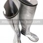 Card Captor Sakura Kinomoto Sakura Silver Faux Leather 1 15'' High Heel Cosplay Shoes