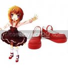 Coffee 1 15 Heel Umineko no Naku Koro ni Faux Leather Cosplay Shoes