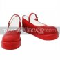 Coffee 1 15 Heel Umineko no Naku Koro ni Faux Leather Cosplay Shoes