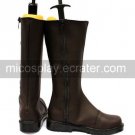 Coffee 1 35'' Heel Hakuouki Faux Leather Cosplay Shoes