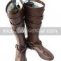 Coffee 2 Heel Mephisto Ao no Exorcist Faux Leather Cosplay Shoes
