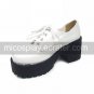3 Chunky Heel Platform Black PU Lolita Shoes