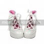 3 Cone Heel PU Lolita Shoes with Ribbon
