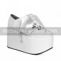 4 Wedge Pure White PU Lolita Shoes with Ribbon