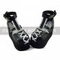 Black and White PU Leather 11cm High Heel Shiro & Kuro Lolita Lolita Shoes