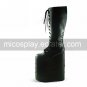 Black PU Leather 25cm Platform Punk Lolita Boots