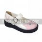 Cat Pattern 1 Flat PU Lolita Shoes