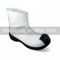 Cosplay Boots Inspired by Bakemonogatari Monstory-Araragi Koyomi White Black Round Toe
