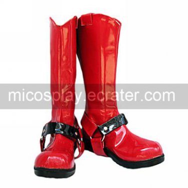 Cosplay Boots Inspired by Bakuretsu Tenshi Jo Red