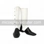 Cosplay Boots Inspired by Black Butler-Head of the Circus Charles Grey White