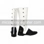 Cosplay Boots Inspired by Black Butler-Head of the Circus Charles Grey White