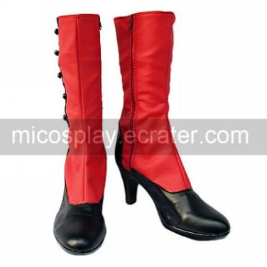 Cosplay Boots Inspired by Black Butler-Madame Red PU