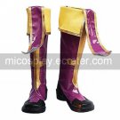 Cosplay Boots Inspired by BlazBlue Jin Kisaragi Purple