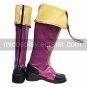 Cosplay Boots Inspired by BlazBlue Jin Kisaragi Purple