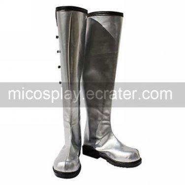 Cosplay Boots Inspired by Cardcaptor Sakura Kinomoto Sakura Silver