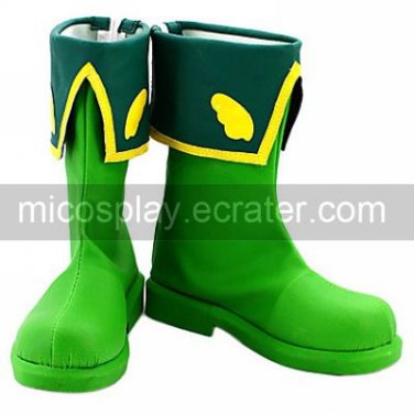 Cosplay Boots Inspired by Cardcaptor Sakura Sakura Kinomodo Green