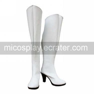 Cosplay Boots Inspired by Code Geass C.C. Prison VER. White