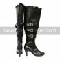 Cosplay Boots Inspired by Chobits-Black Chii Freya